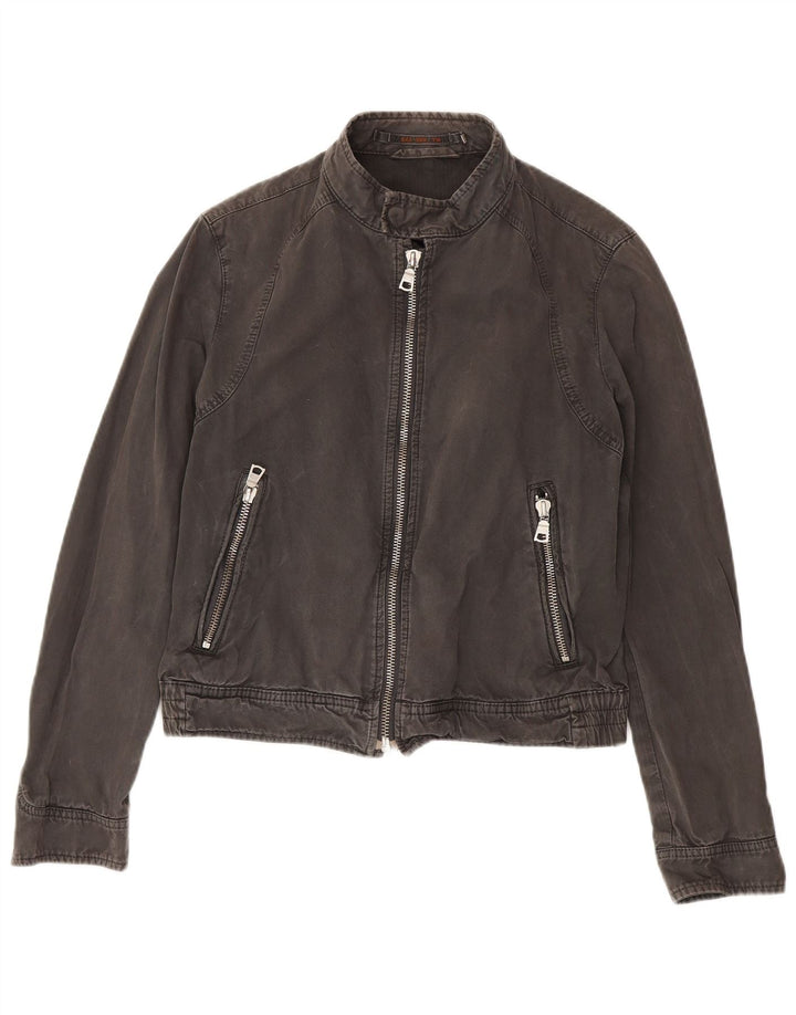 Gas Damen Bomberjacke UK 14 Mittelgrau