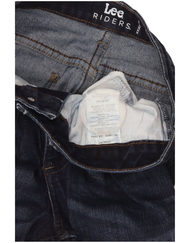 Lee Damen Bootcut-Jeans mit mittelhohem Bund, US 8, Mittel, W30, L27, Marineblau, Baumwolle