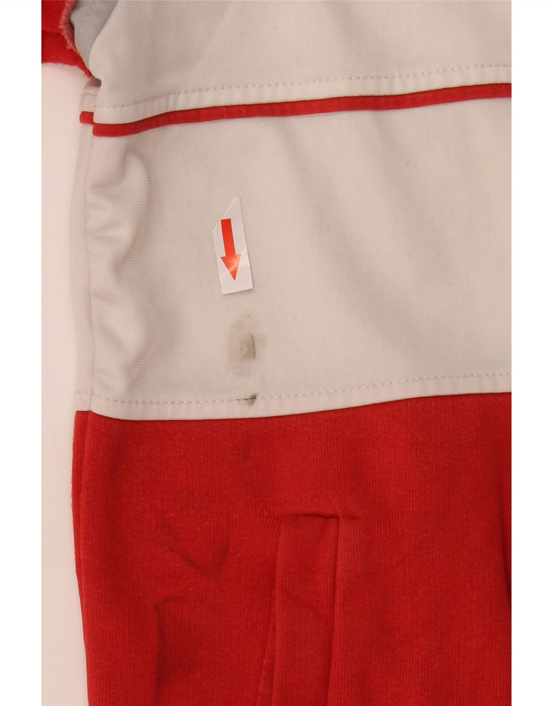French Connection Damen-Trainingsanzug-Top-Jacke, UK 16, Größe L, Rot, Farbblock