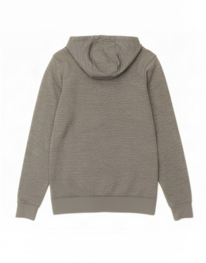 Jordan Herren-Kapuzenpullover mit Reißverschluss, mittelgraues Polyester