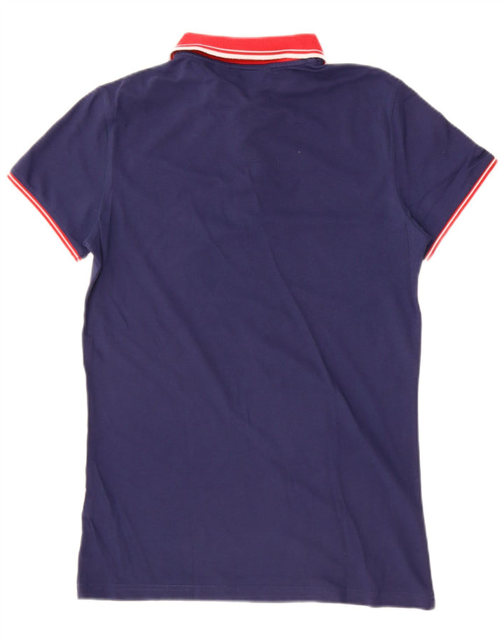 Kappa Herren-Poloshirt, große marineblaue Baumwolle