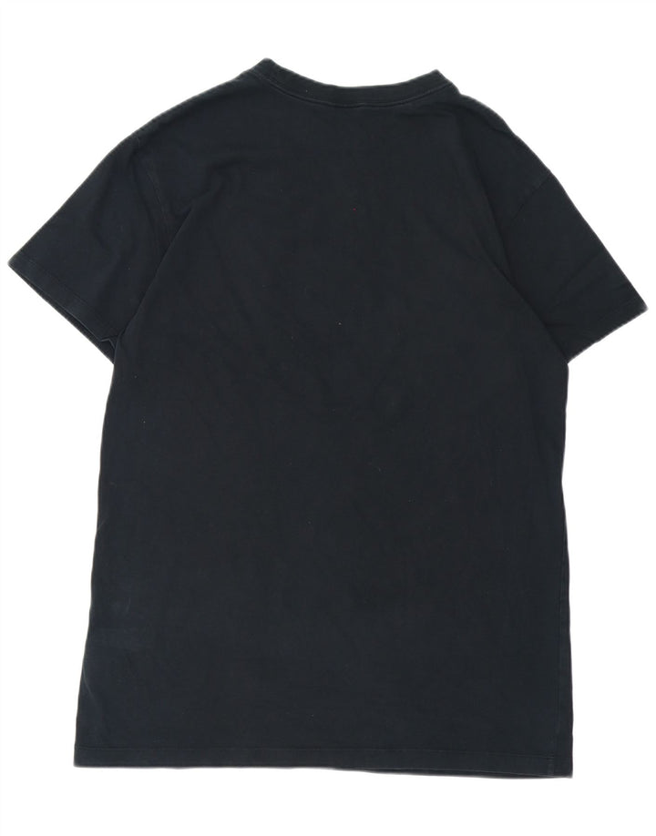 NIKE Herren T-Shirt Top Large Marineblau Baumwolle