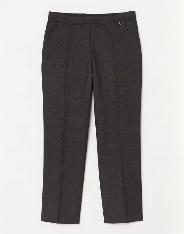 Marks & Spencer Damen Gerade Freizeithose UK 14 Large W32 L28 Grau