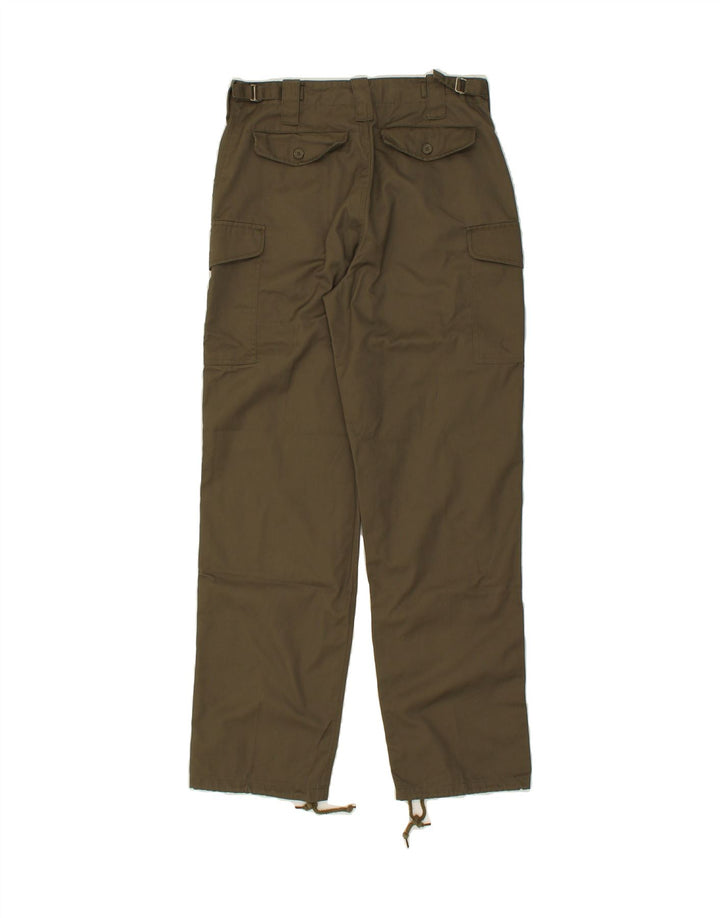 VINTAGE Gerade Herren-Cargohose W30 L30 Khaki