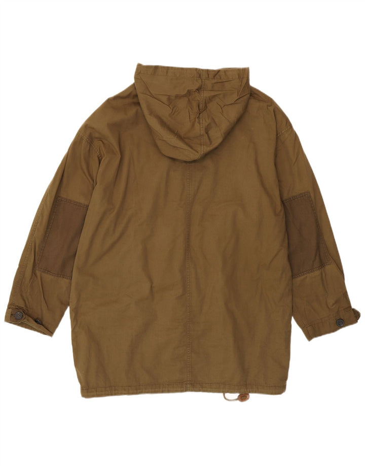 JACK WILLS Damen Übergroßer Windjacke mit Kapuze, UK 12, Mittel Khaki