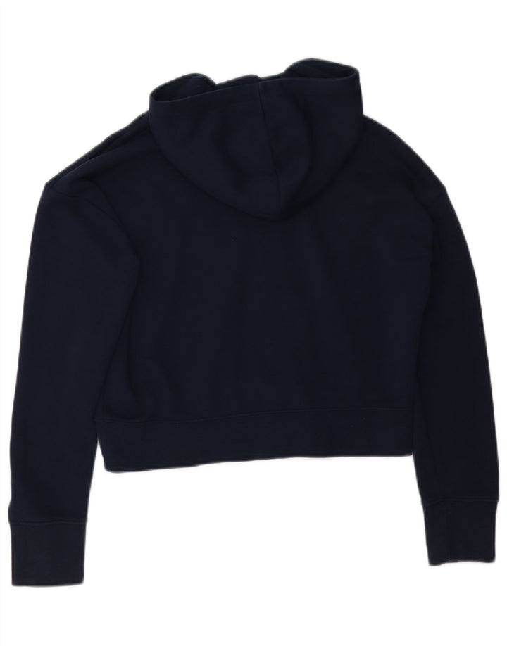 NIKE Mädchen Crop Standard Fit Hoodie Pullover 13–14 Jahre XL Marineblau