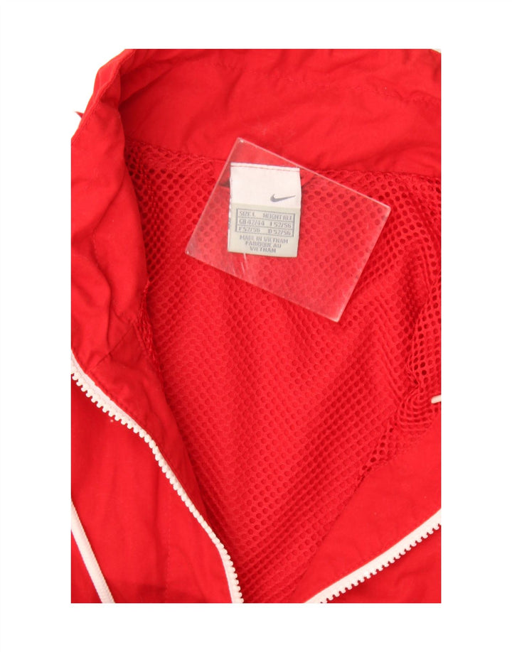 Nike Herren Regenjacke UK 42/44 Large Red Colourblock