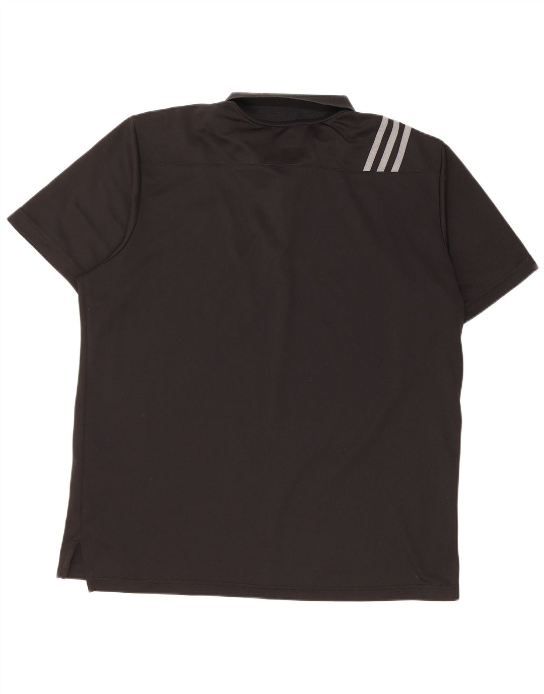 Adidas Herren Golf-Poloshirt, groß, aus schwarzem Polyester