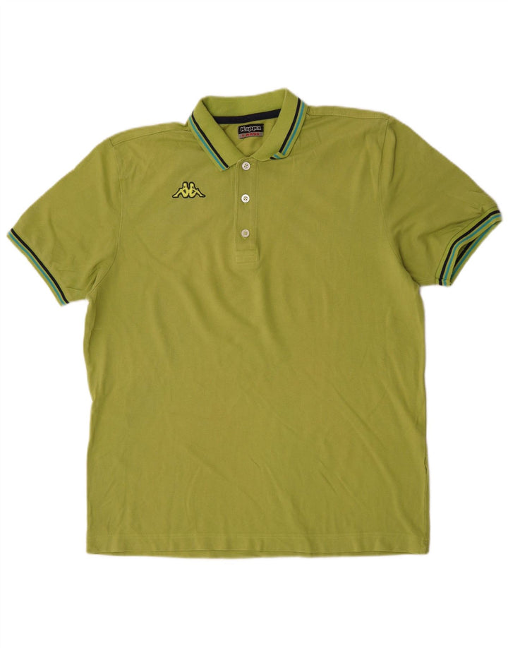 Kappa Herren Poloshirt Large Grün