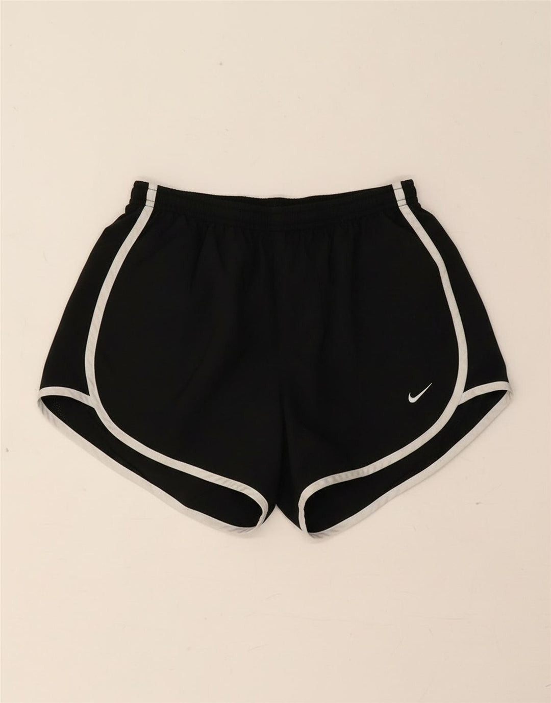 Nike Damen Dri Fit Sport Shorts UK 8 Small Schwarz Polyester