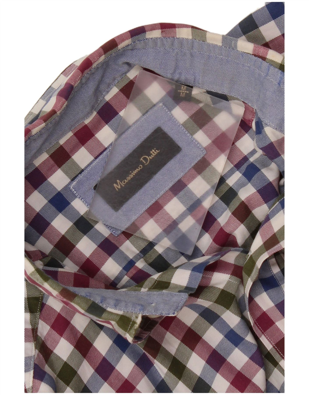 Massimo Dutti Herrenhemd Medium Mehrfarbig Gingham