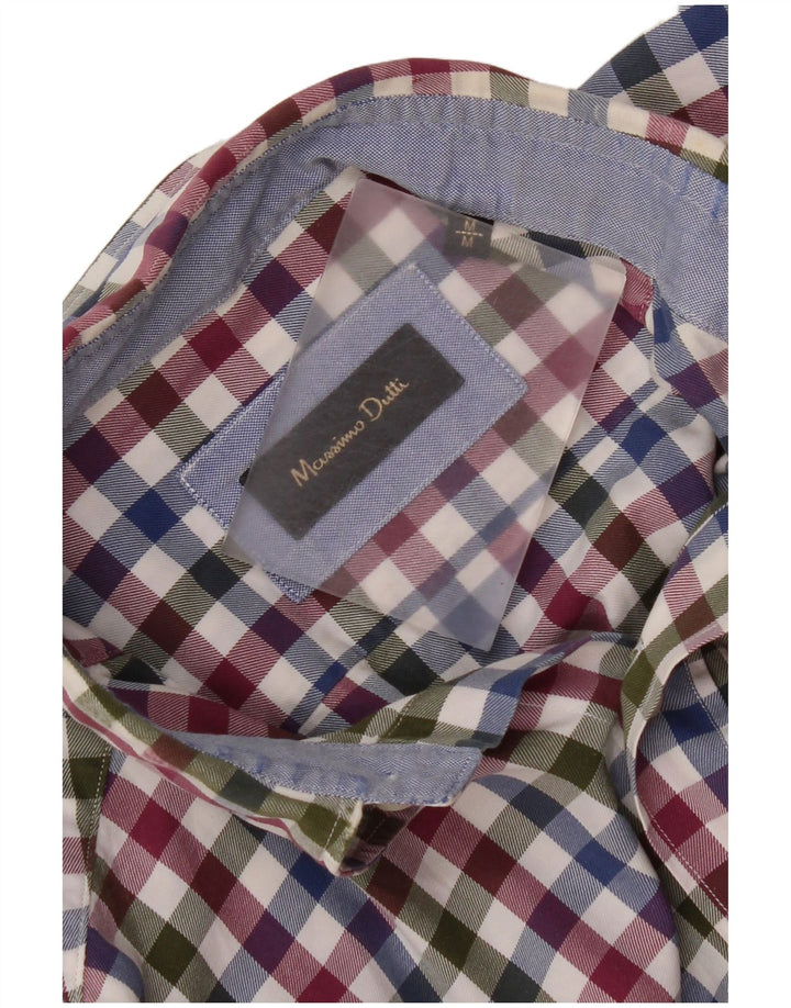 Massimo Dutti Herrenhemd Medium Mehrfarbig Gingham