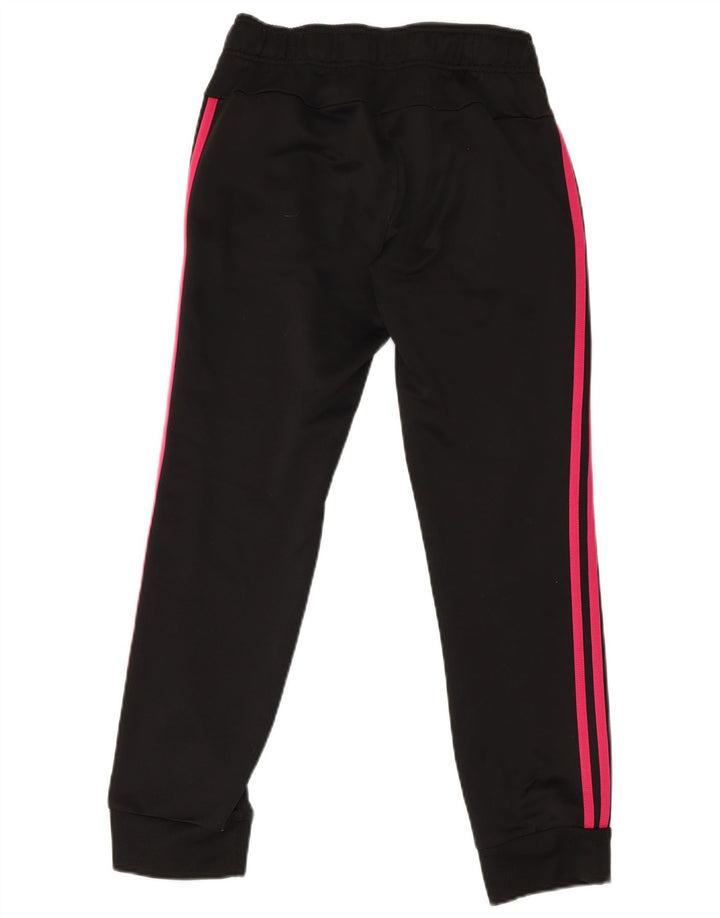 Adidas Damen Trainingshose Jogger UK 12 Medium Schwarz Polyester