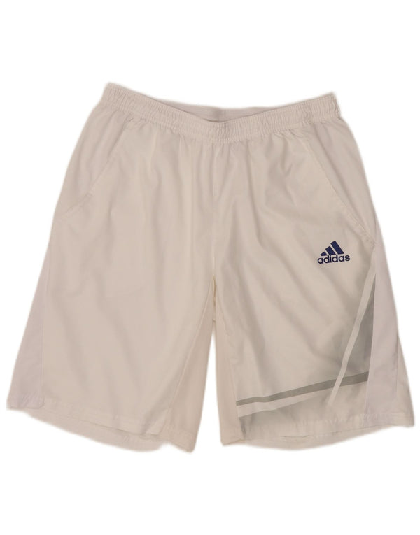 ADIDAS Herren Adizero Sport Shorts Large Weiß Farbblock