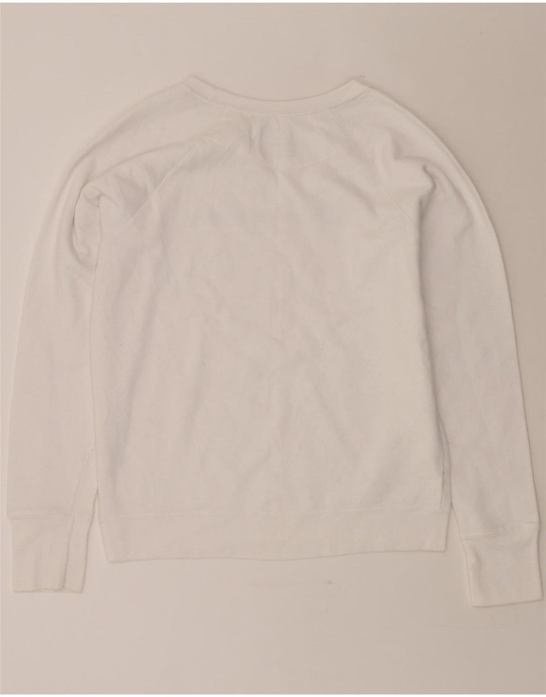 CHAMPION Mens Graphic Sweatshirt Jumper Medium White Polyester Vintage Champion and Second-Hand Champion from Messina Hembry 