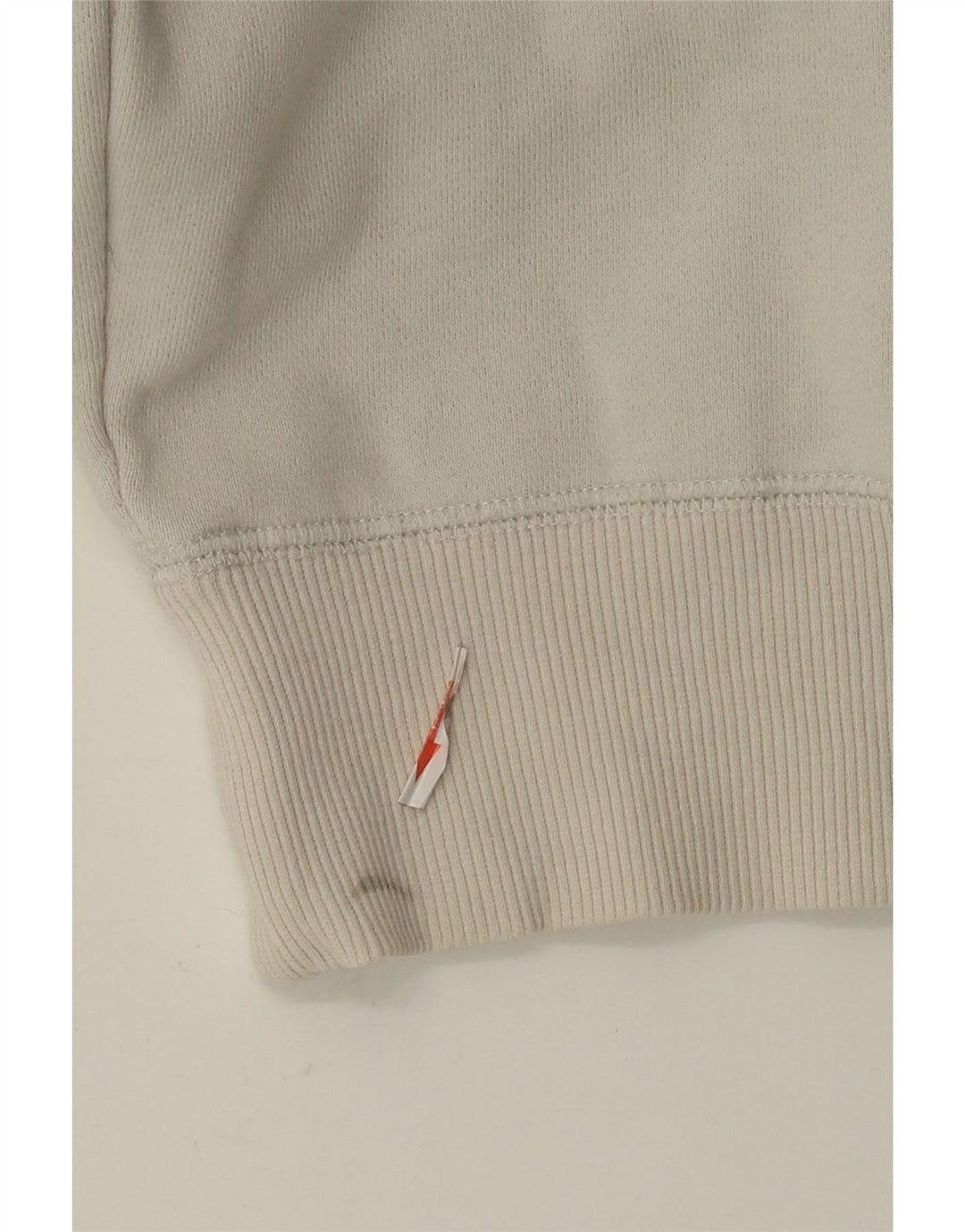 Ellesse Herren-Sweatshirt mit Grafik, Größe S, weiße Baumwolle