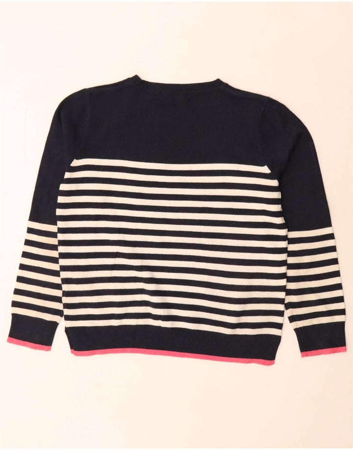 Marks & Spencer Damen-Pullover mit U-Boot-Ausschnitt, Gr. 12, mittleres Marineblau