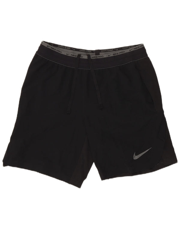 Nike Herren Dri Fit Graphic Regular Sport Shorts Medium W30 Schwarz Sport