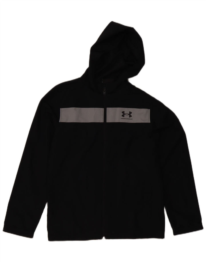 Under Armour Windjacke für Jungen, 13–14 Jahre, XL, Schwarz, Farbblock