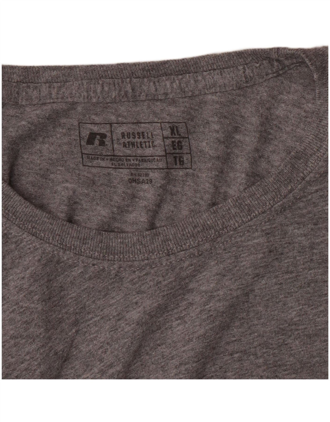 Russell Athletic Jungen T-Shirt Top 14-15 Jahre XL Grau