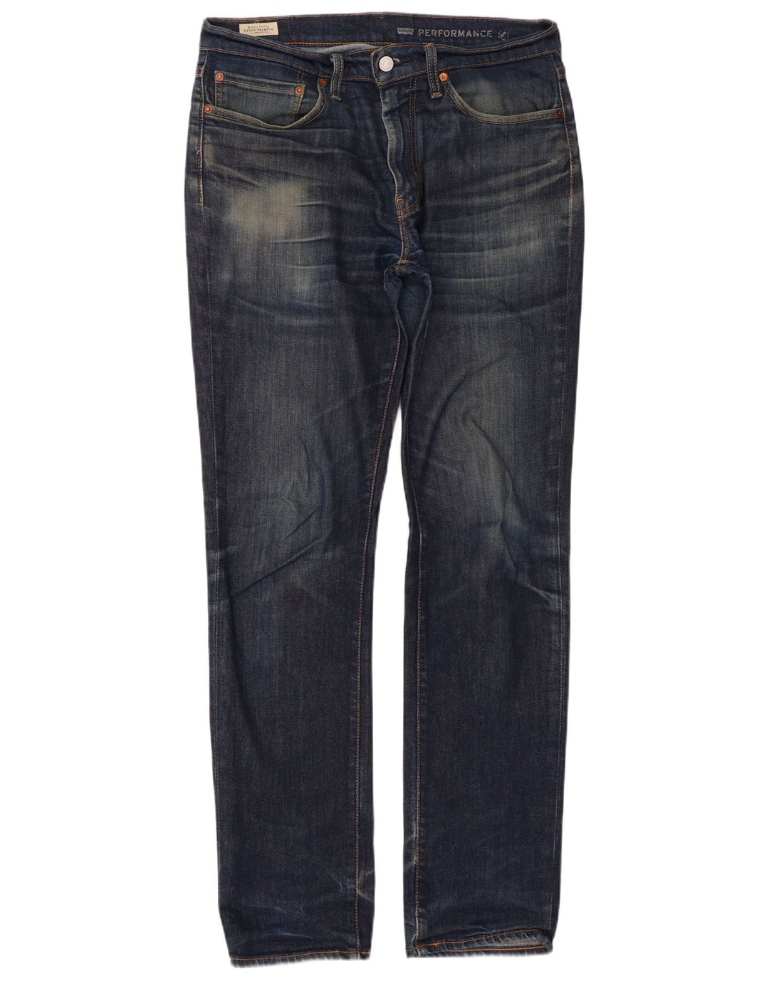 Levi's Herren 511 Slim Jeans W34 L34 Blaue Baumwolle
