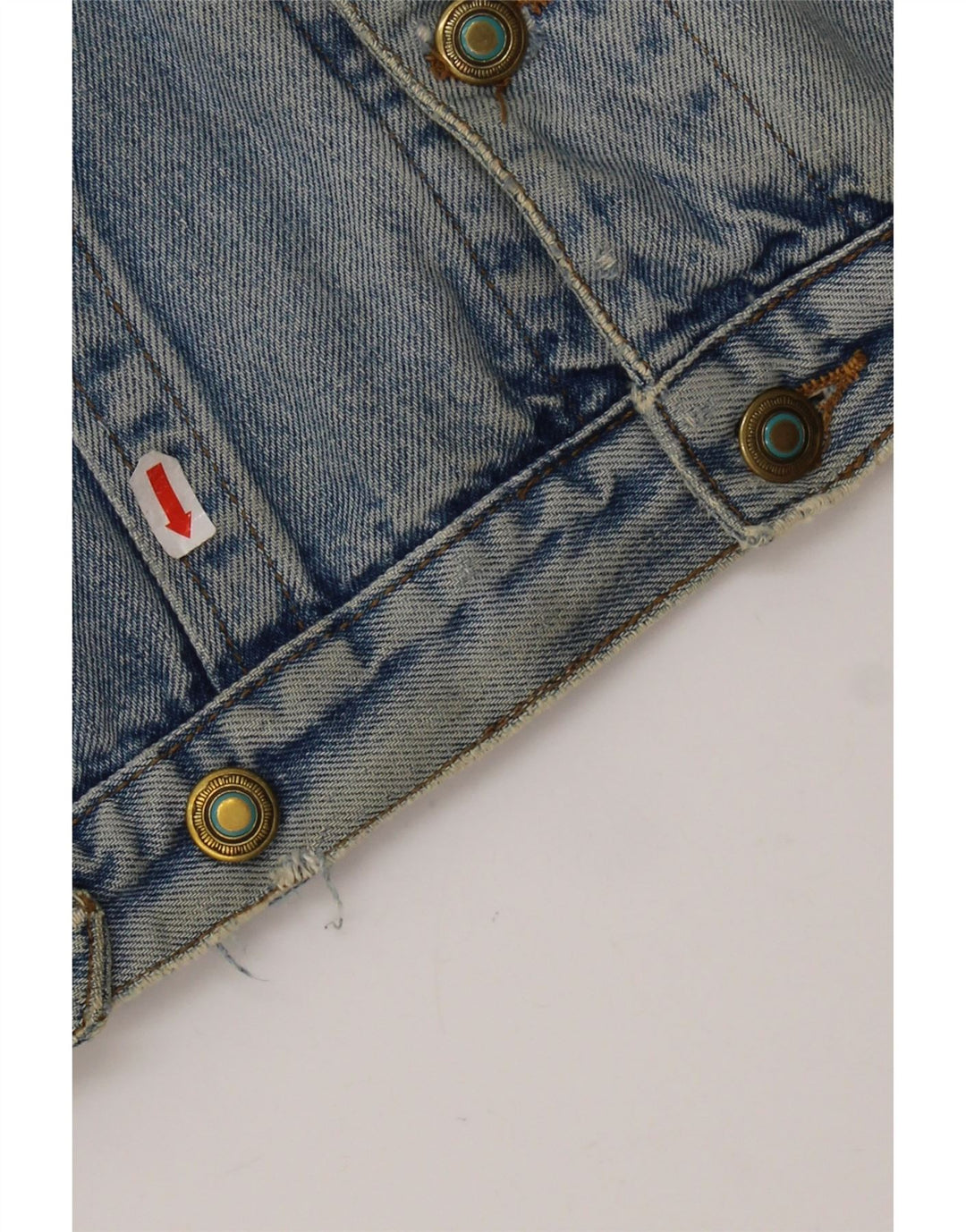 JEP'S Damen-Jeansjacke in Übergröße, UK 10, Größe S, blau, Baumwolle