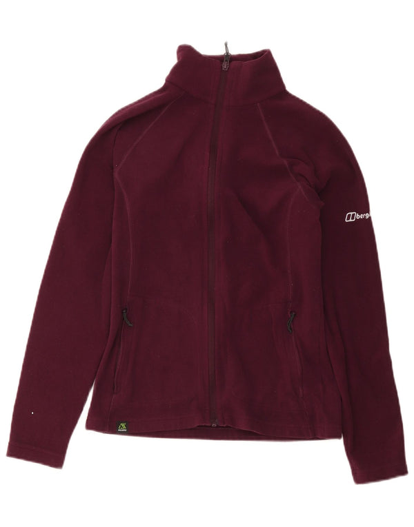 Berghaus Damen Fleecejacke UK 10 Small Burgund