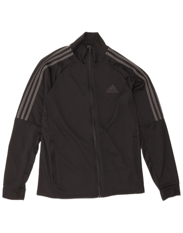 Adidas Herren Aeroready Trainingsanzug Top Jacke UK 40/42 Medium Schwarz