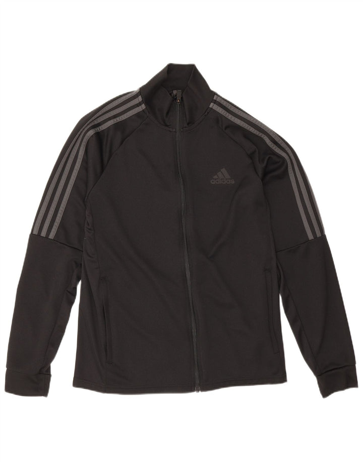 Adidas Herren Aeroready Trainingsanzug Top Jacke UK 40/42 Medium Schwarz