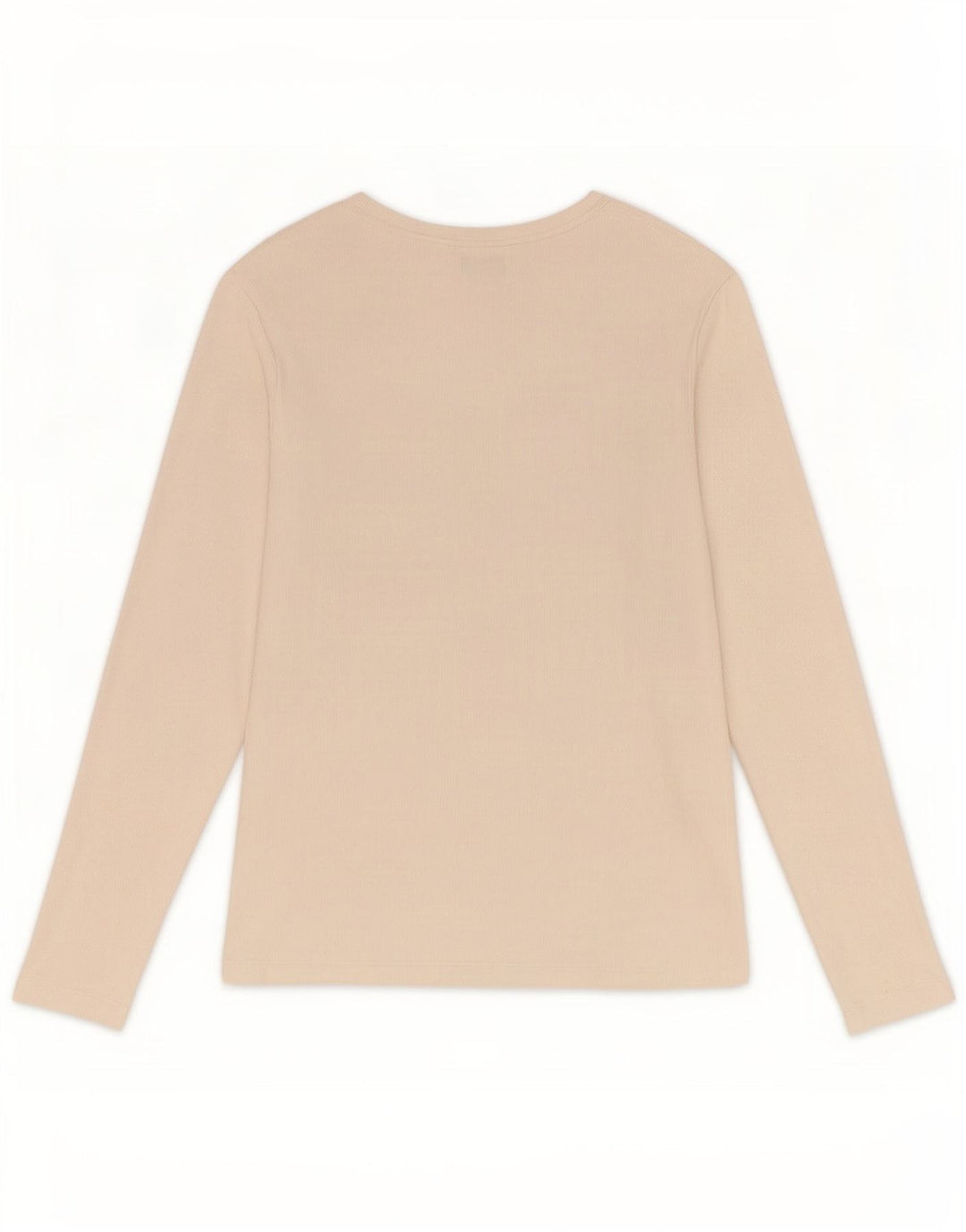 Marks & Spencer Damen Top Langarm UK 16 Large Weiße Baumwolle