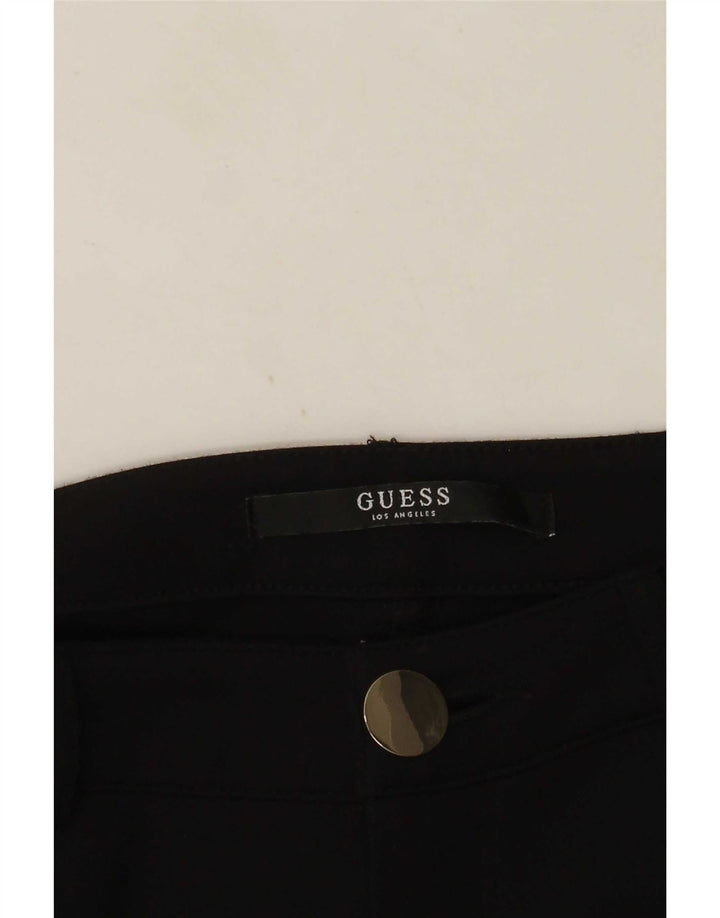Guess Damen Slim Freizeithose W28 L27 Schwarz