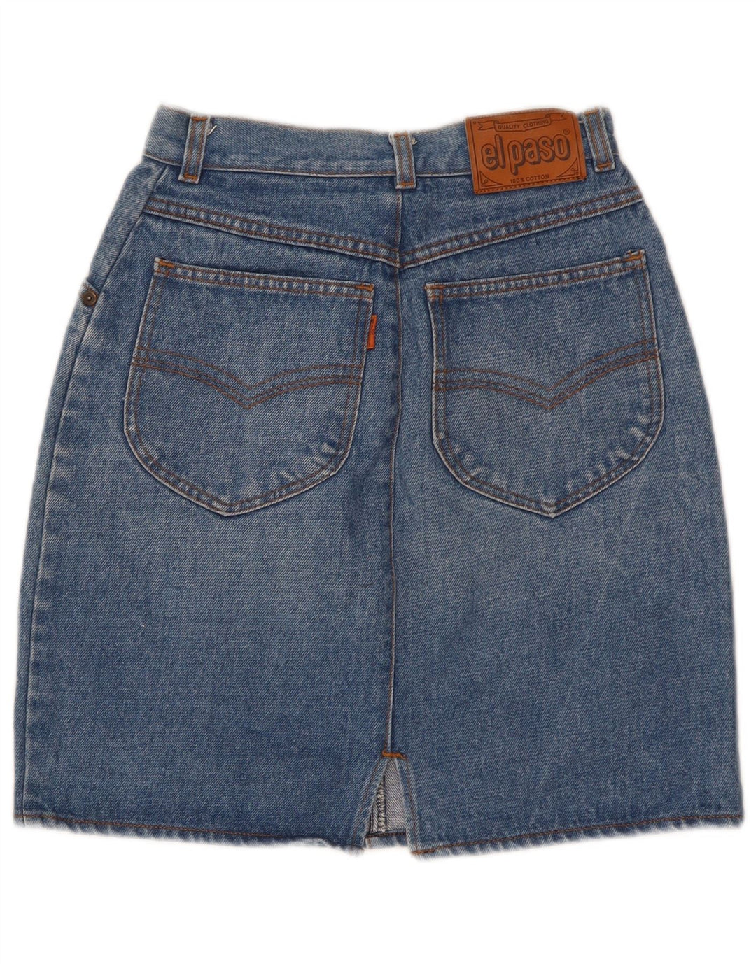 El Paso Damen Jeansrock W24 XS Blau