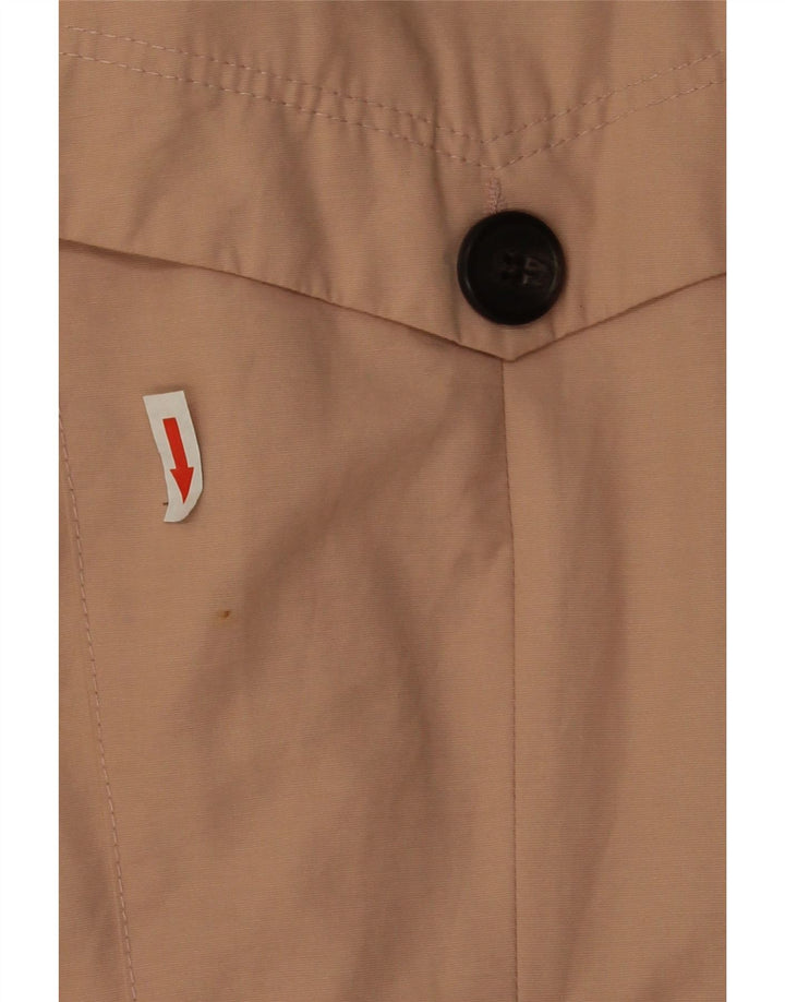 Marks & Spencer Damen Trenchcoat UK 10 Small Rosa Baumwolle