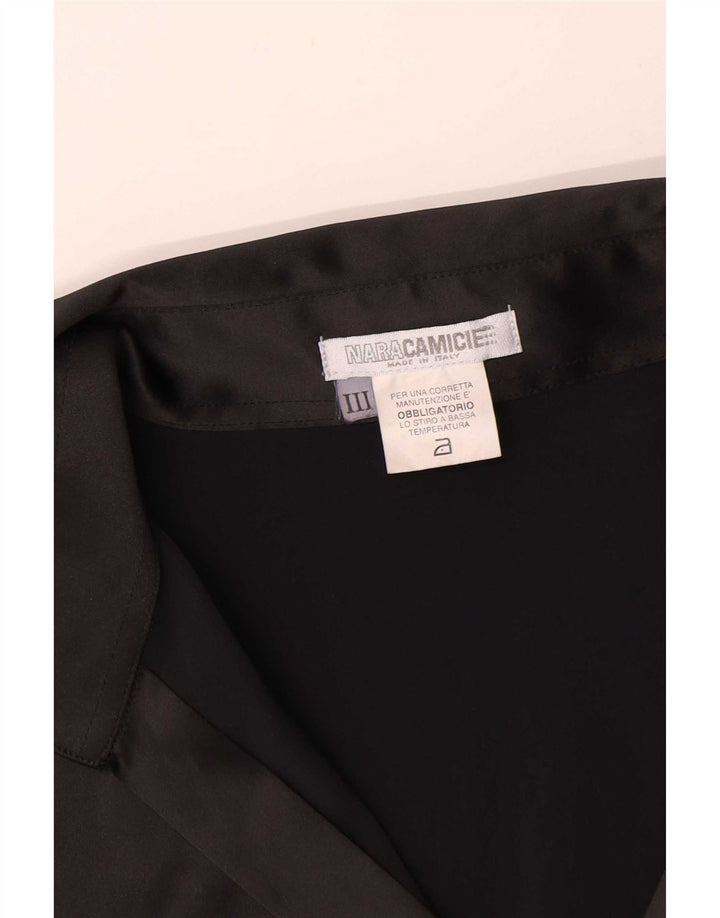 Naracamicee Damen-Hemdbluse, UK 12, Mittelschwarz, Polyester