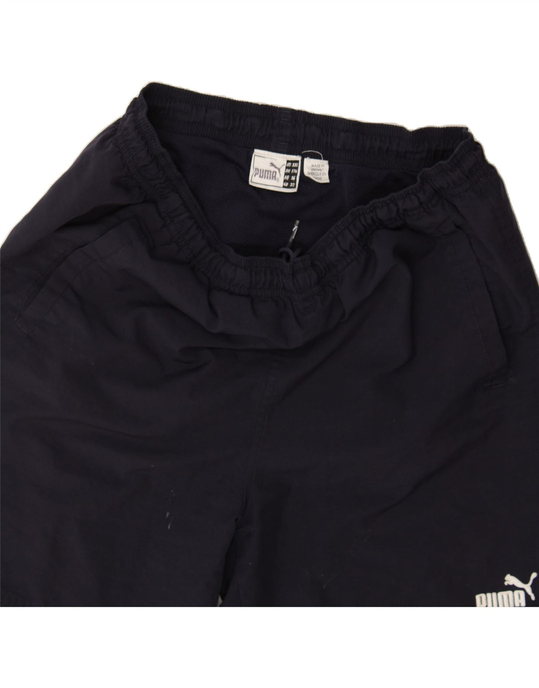 PUMA Mens Sport Shorts Medium Navy Blue Vintage Puma and Second-Hand Puma from Messina Hembry 