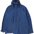 Mountain Essentials Herren-Regenjacke mit Kapuze, UK 46 3XL, blaues Nylon