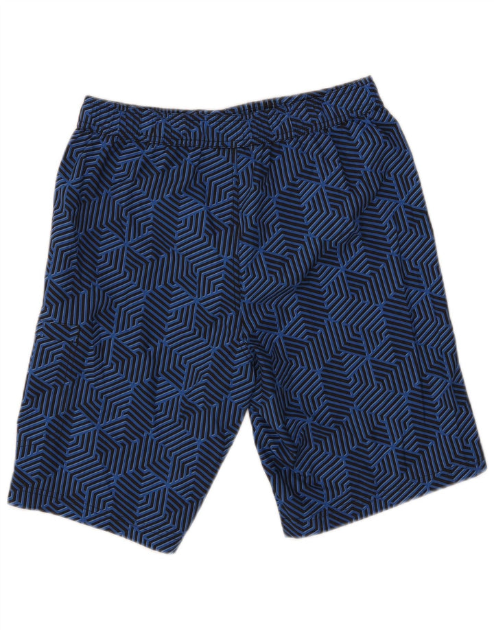 Mountain Warehouse Herren-Badeshorts, klein, blau, geometrisch, Polyester