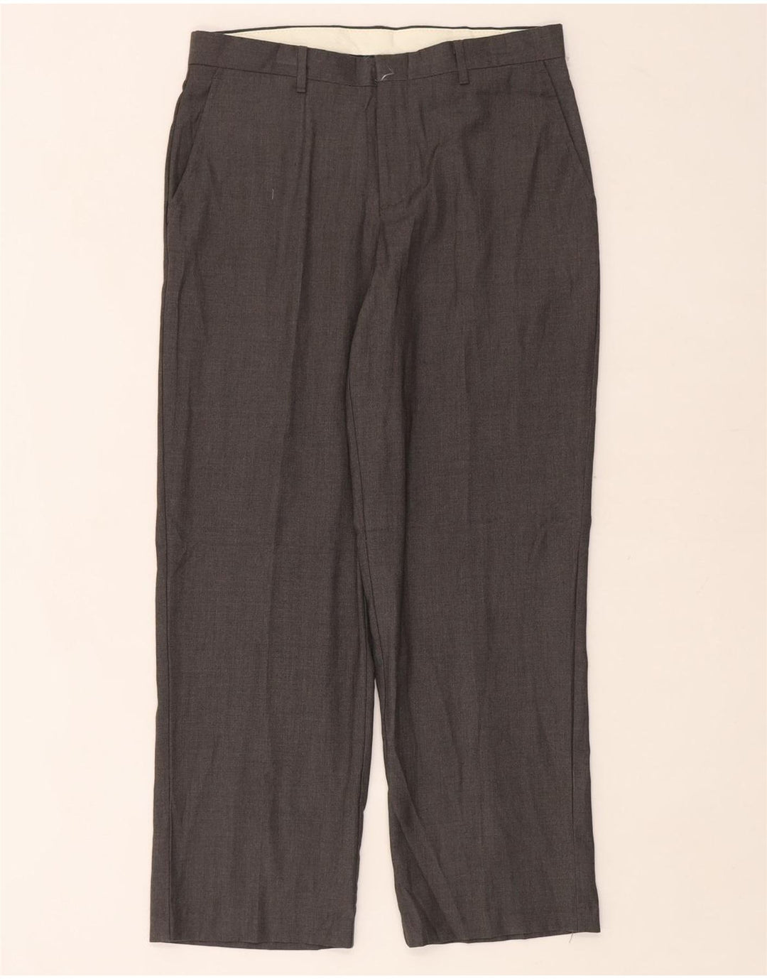 Chaps Jungen Husky Straight Chino Hose 13–14 Jahre W30 L28 Grau Polyester