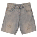 ZARA Jeansshorts im Distressed-Look für Jungen, 13–14 Jahre, W28, blaue Baumwolle
