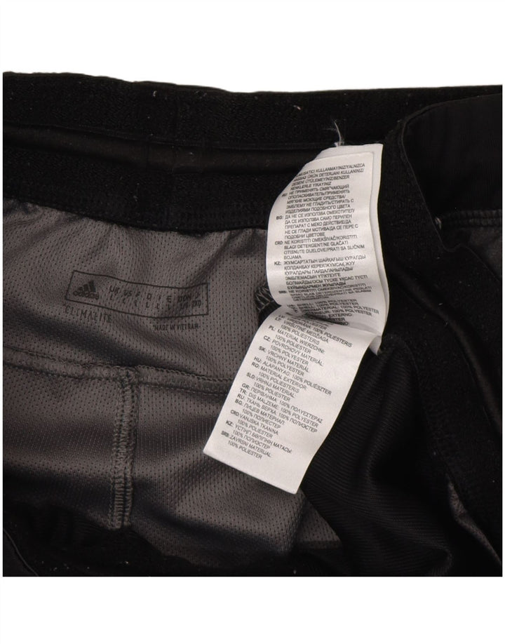 Adidas Herren Climalite Sportshorts, großes graues Colourblock-Polyester
