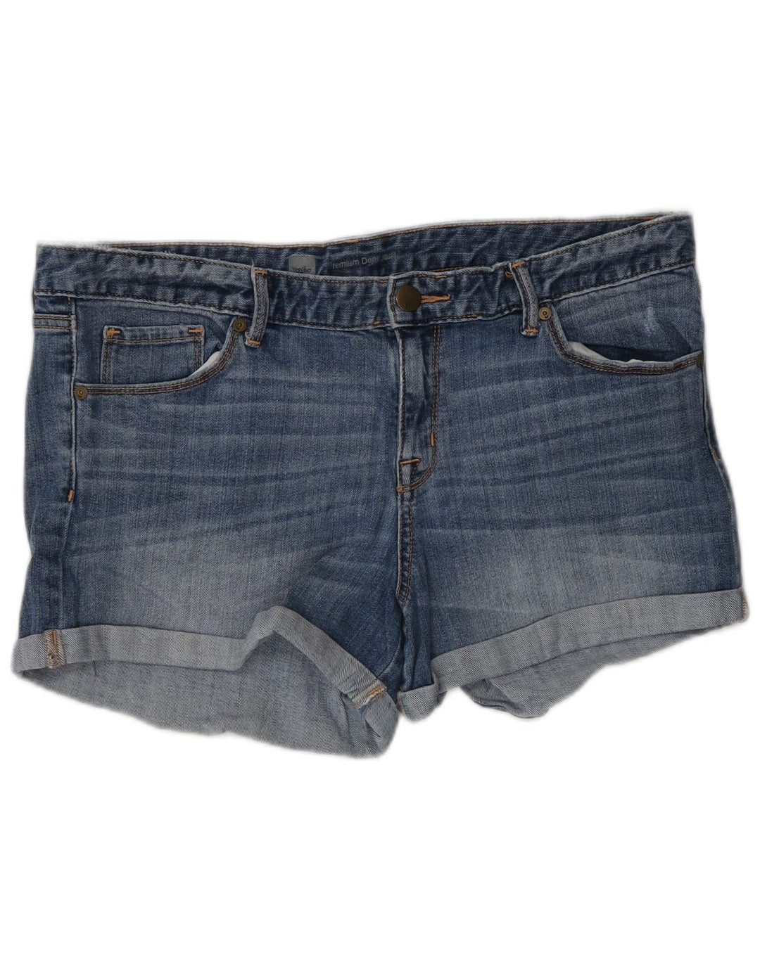 MOSSIMO Damen Jeansshorts W37 XL Blau