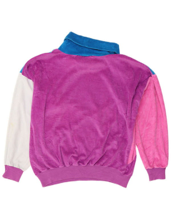 Oscar De La Renta Damen Sweatshirt Pullover UK 14 Medium Mehrfarbig