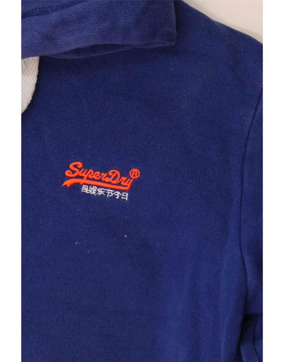 Superdry Herren-Kapuzenpullover, Größe S, Blau, Baumwolle