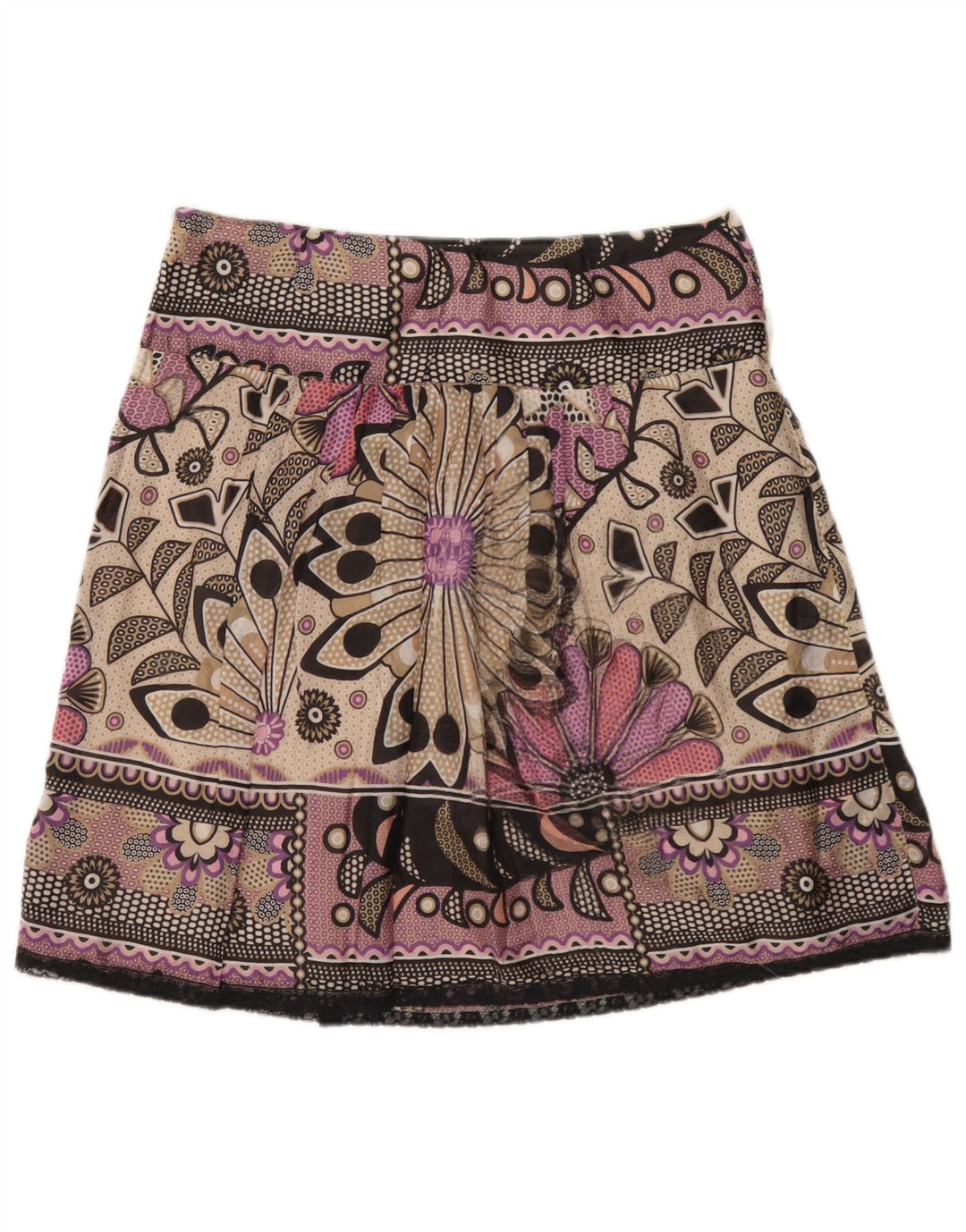 Marella Damen-Minirock W32, groß, mehrfarbig, mit Blumenmuster