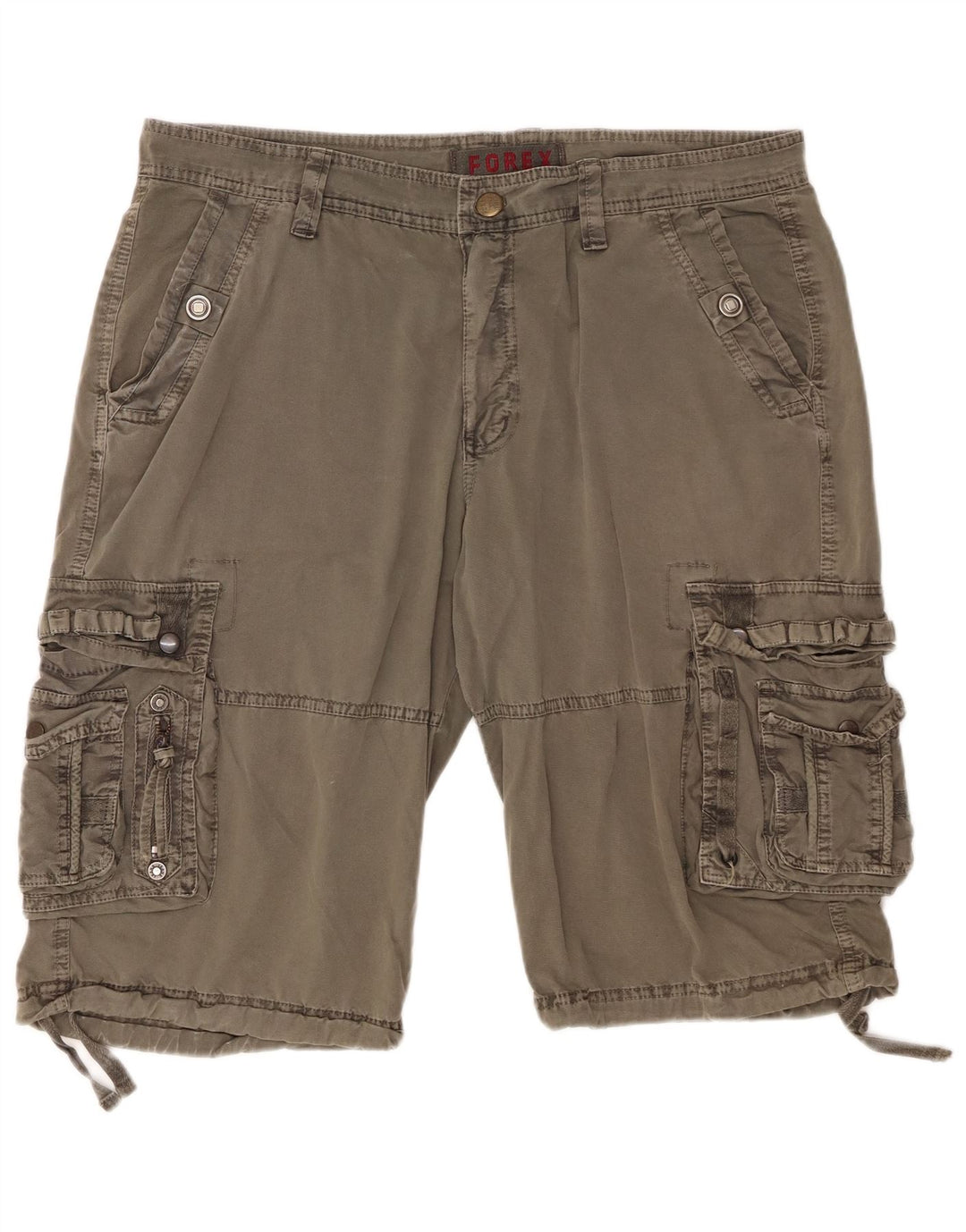 FOREX Herren Cargoshorts W38 XL Khaki Baumwolle