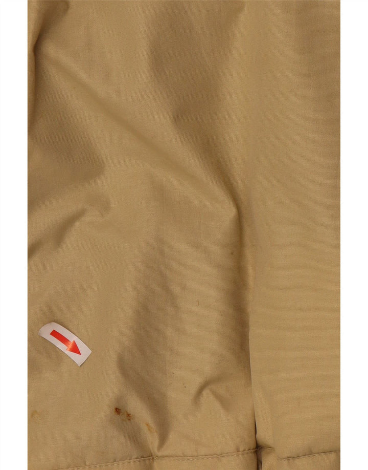 Champion Herren-Kapuzenpullover, wattierte Jacke, UK 42, XL, Beige, Farbblock