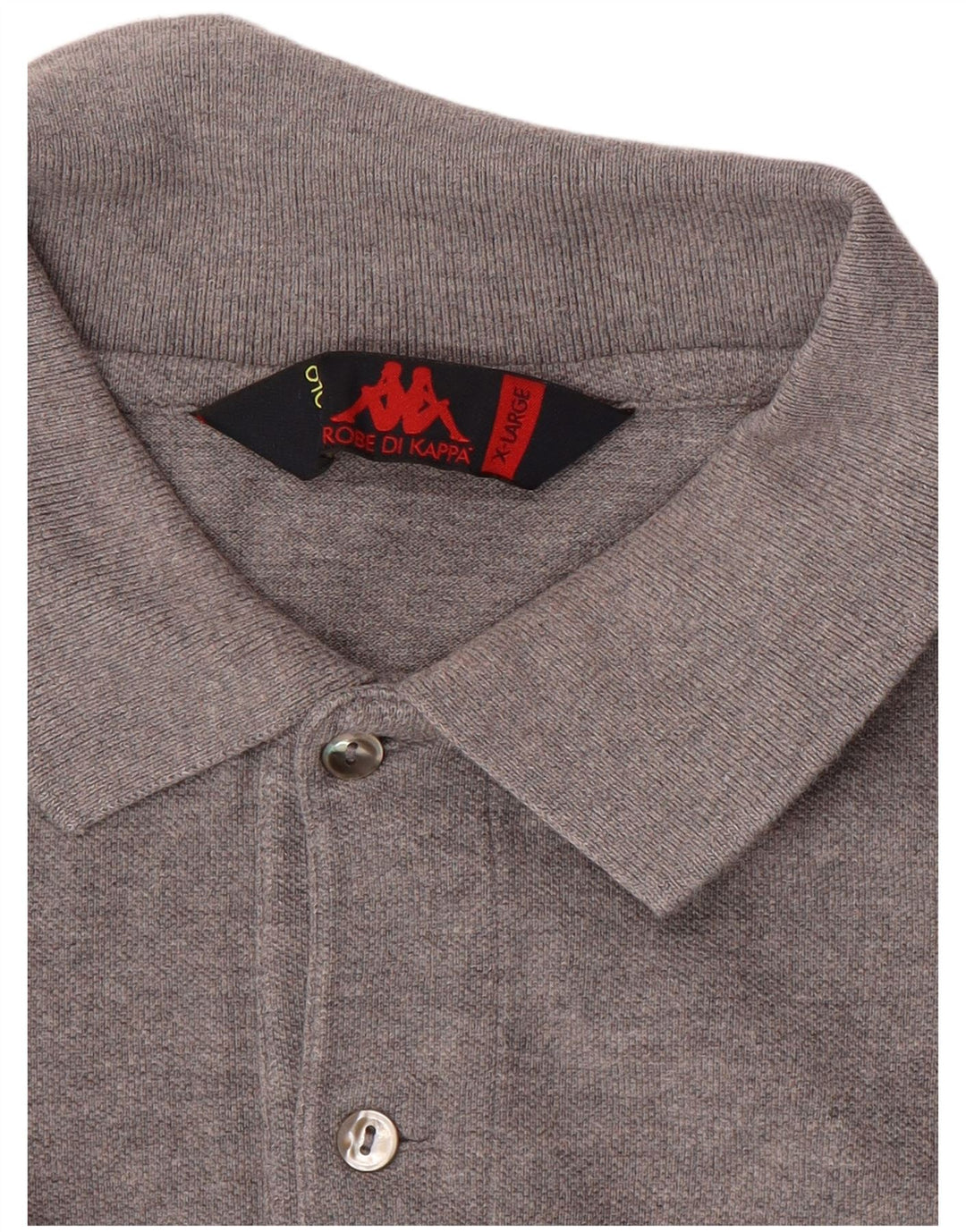 Kappa Herren Poloshirt XL Grau