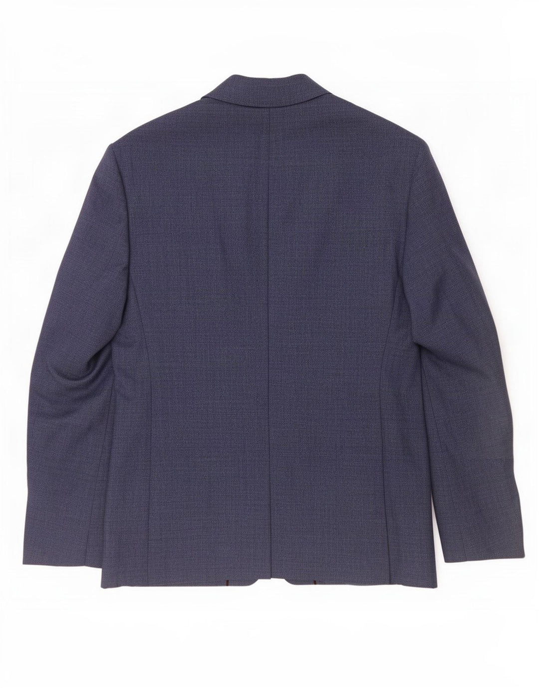 Zara Herren-Blazerjacke mit 2 Knöpfen, EU 52, groß, blau, Polyester
