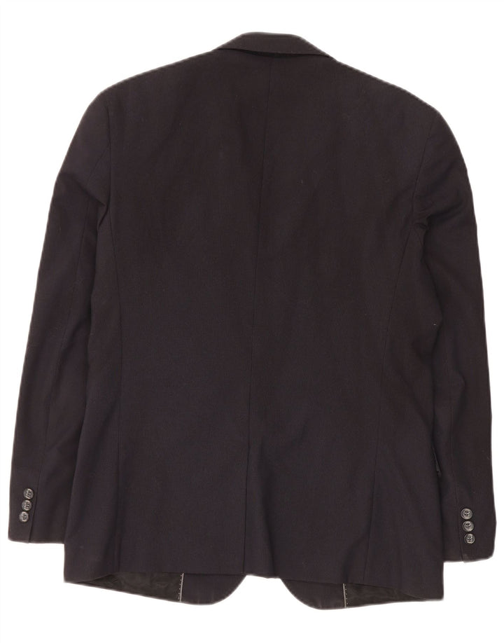 Guess By Marciano Herren-Blazerjacke IT 48 Mittelmarineblauer Nadelstreifen