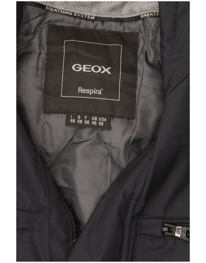GEOX RESPIRA Herren Utility Jacke UK 46 3XL Marineblau